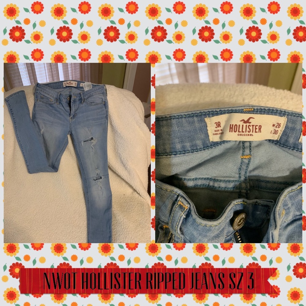 👖Hollister skinny jeans